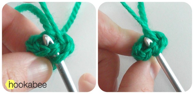Tutorial on crocheting small and narrow pieces in amigurumi by @hookabee (www.hookabee.com) #tutorial #crochet #amigurumi