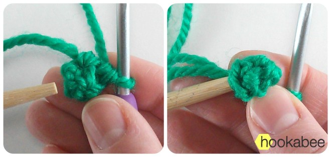 Tutorial on crocheting small and narrow pieces in amigurumi by @hookabee (www.hookabee.com) #tutorial #crochet #amigurumi