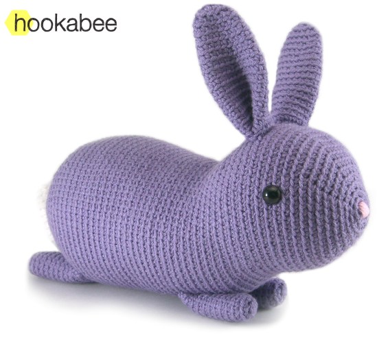 Flora the bunny rabbit crochet amigurumi stuffed animal by @hookabee crochet