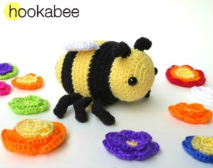 Little Bobby the bumble bee amigurumi crochet pattern by @hookabee crochet (www.hookabee.com) #crochet #amigurumi #bumblebee #bee #pattern #stuffedanimal