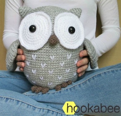 Koko the Owl amigurumi crochet pattern by @hookabee crochet (www.hookabee.com) #crochet #amigurumi #owl #pattern