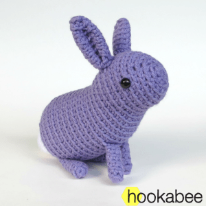 Little Flora the bunny rabbit crochet amigurumi stuffed animal pattern by @hookabee crochet (www.hookabee.com) #amigurumi #crochet #pattern #easter #bunny #rabbit