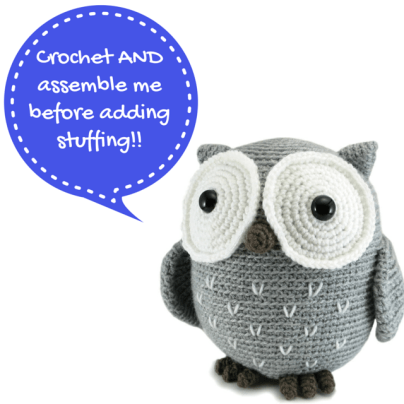 Koko The Owl amigurumi pattern