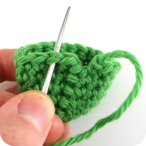 invisible finish stitch for amigurumi by hookabee
