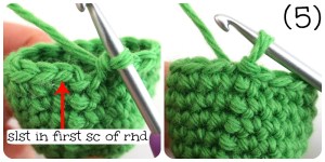 Joined rounds in amigurumi by hookabee